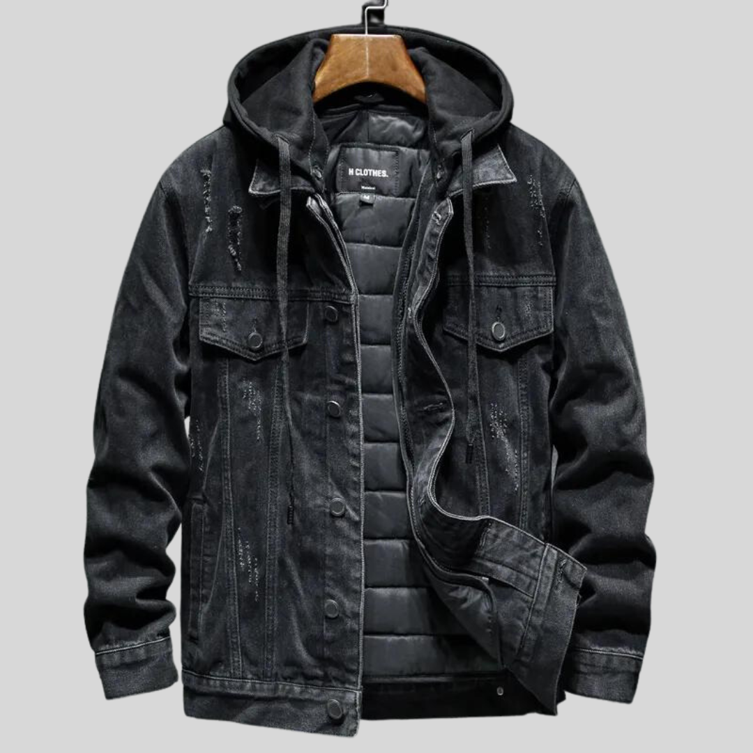 Carter Black Denim Jacket