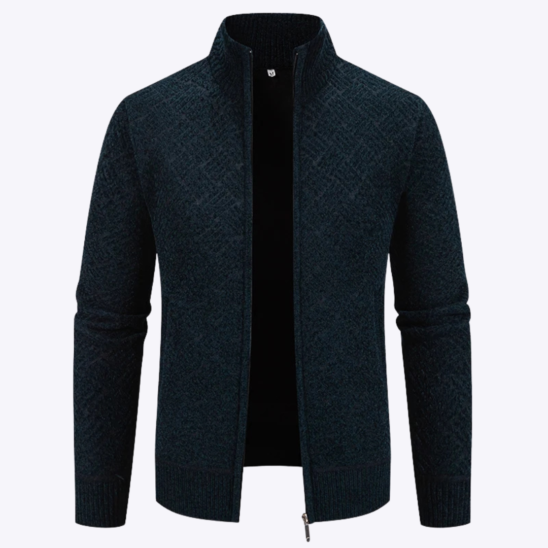 Adrian Zip Cardigan