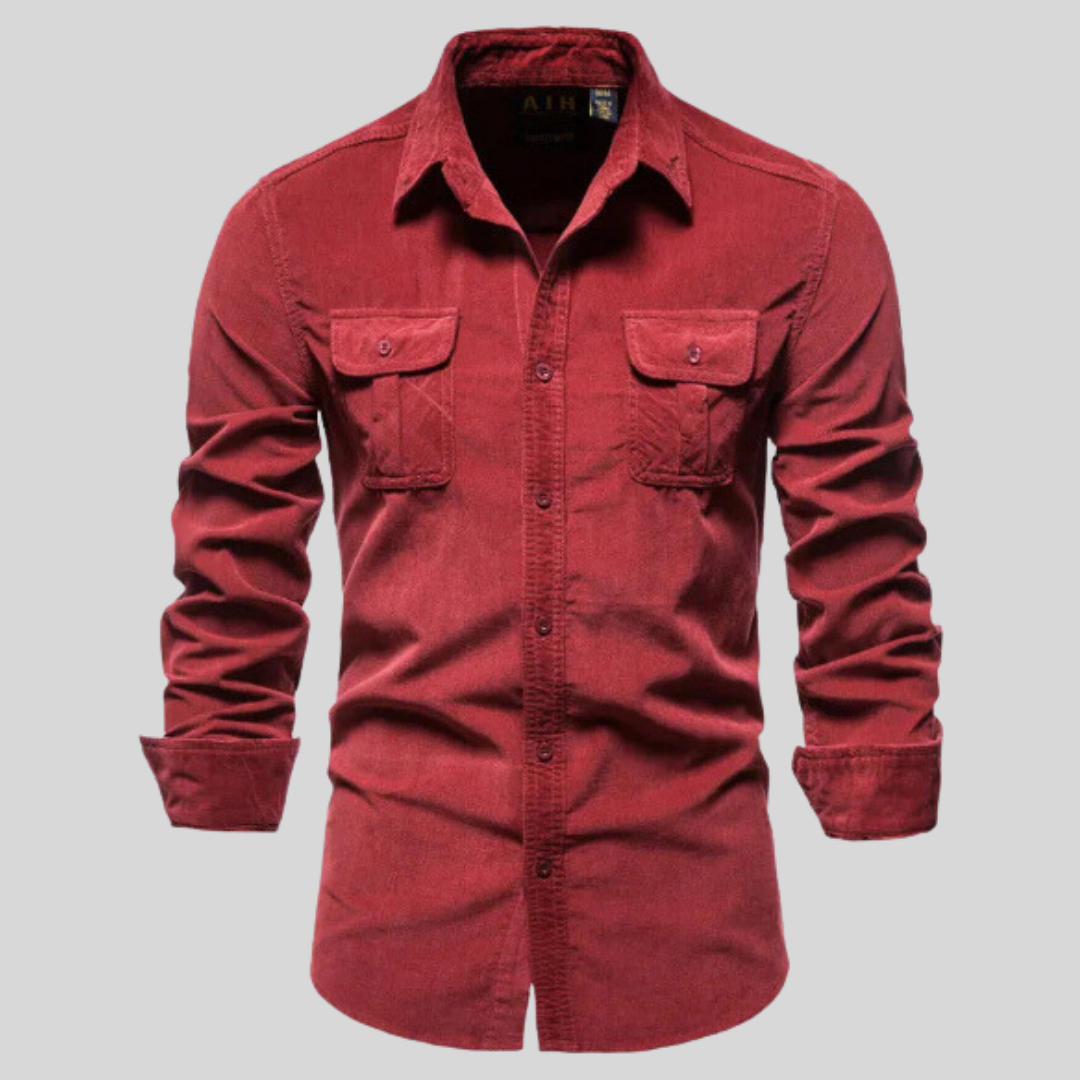 Wyatt Cotton Corduroy Shirt