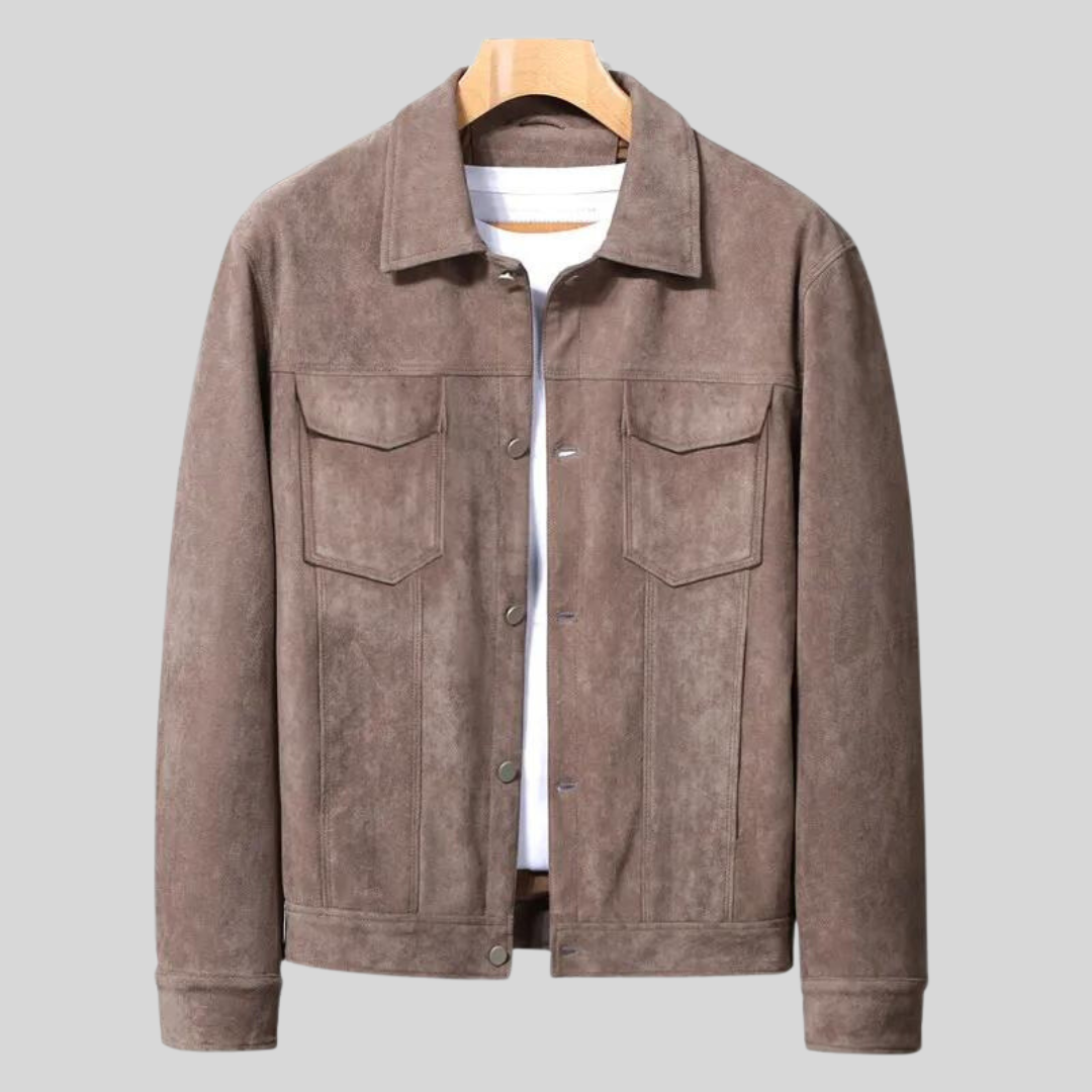 Vincent Suede Leather Jacket