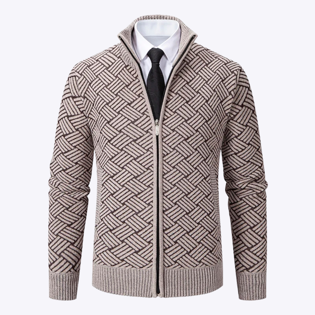 Adrian Zip Cardigan