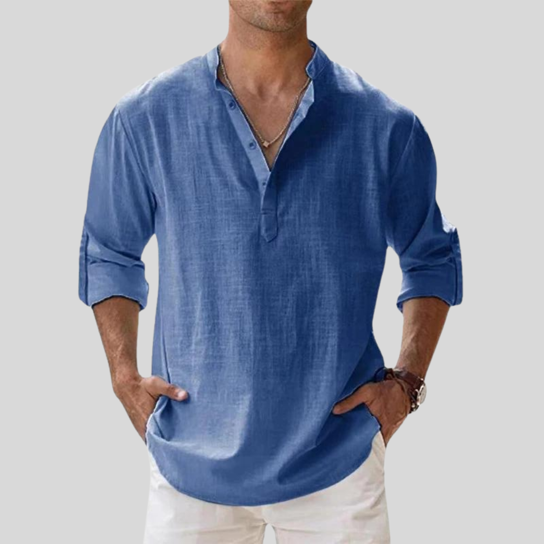 Zale Cotton Linen Shirt