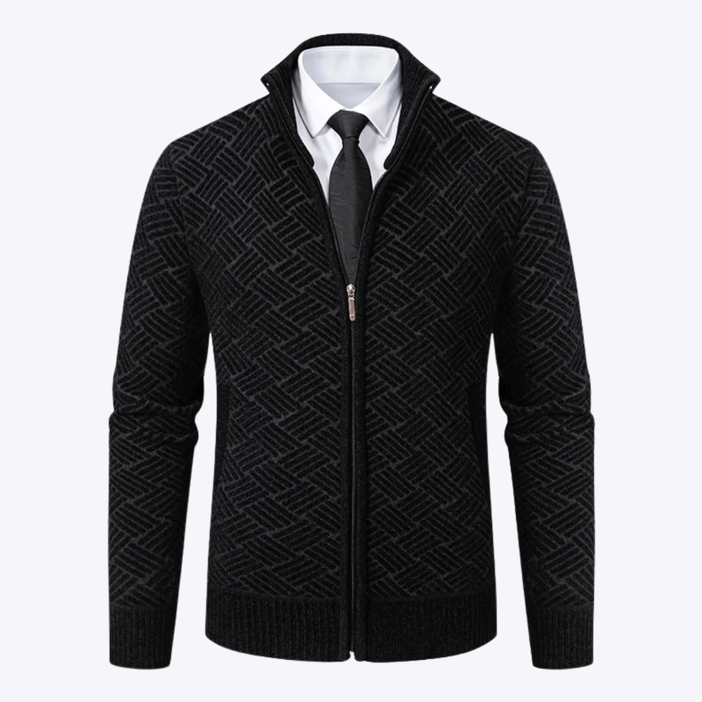 Adrian Zip Cardigan
