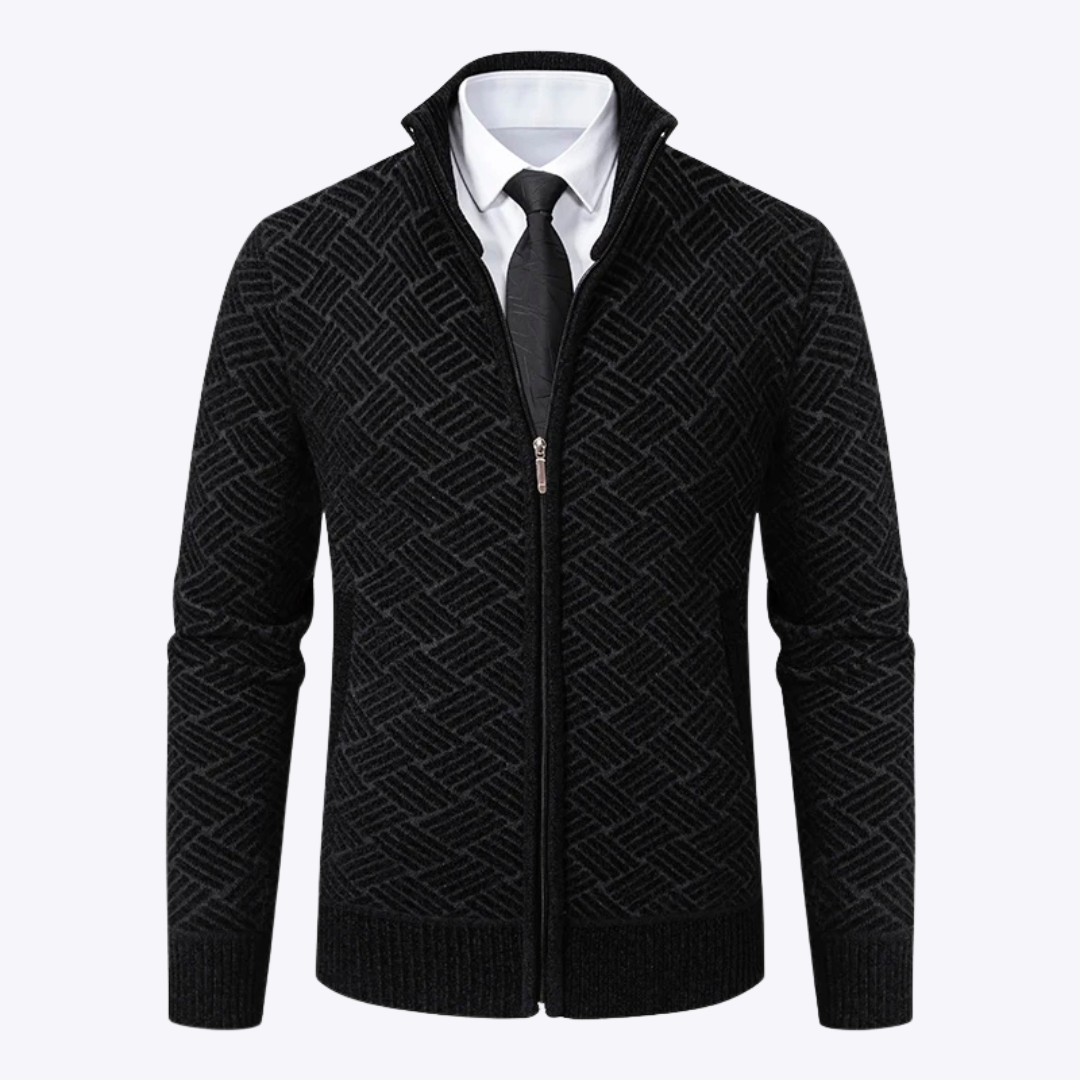 Adrian Zip Cardigan