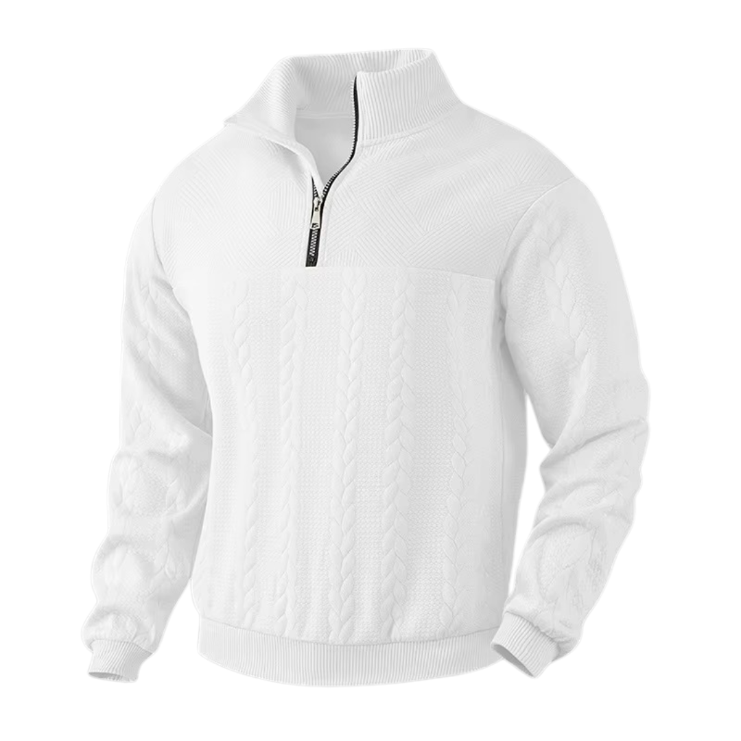 Nordic Cable Quarter-Zip