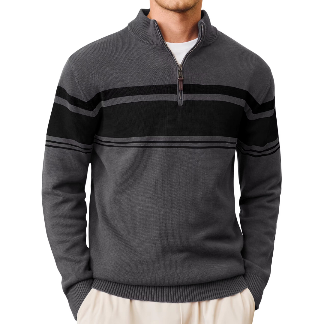 Regatta Stripe Quarter-Zip