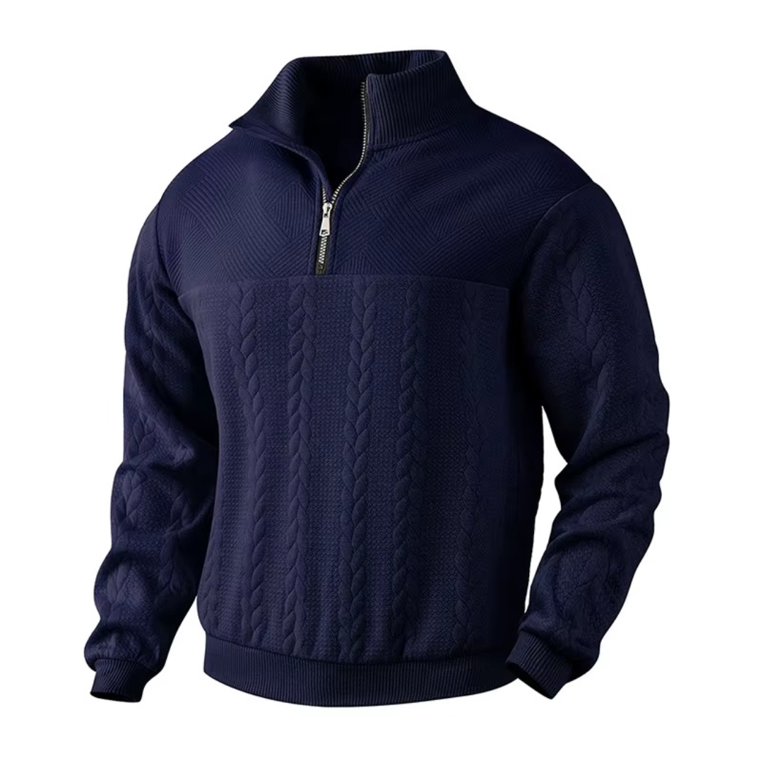 Nordic Cable Quarter-Zip