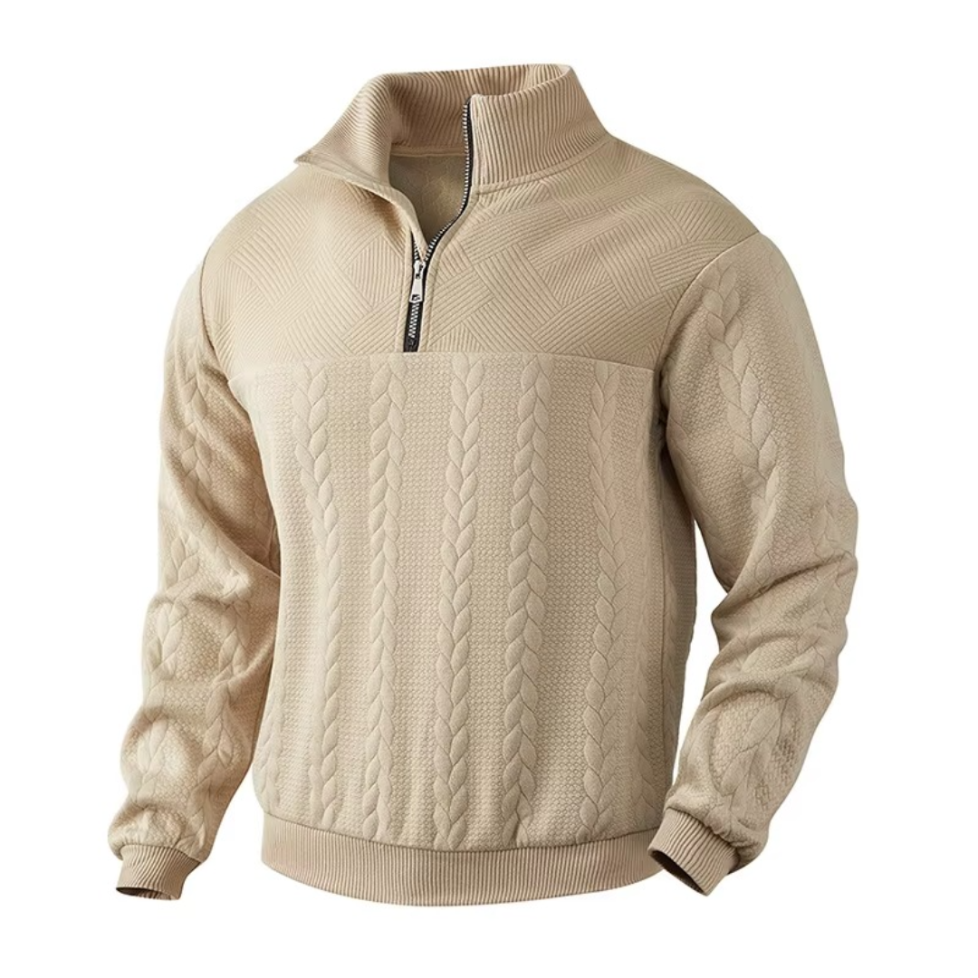 Nordic Cable Quarter-Zip