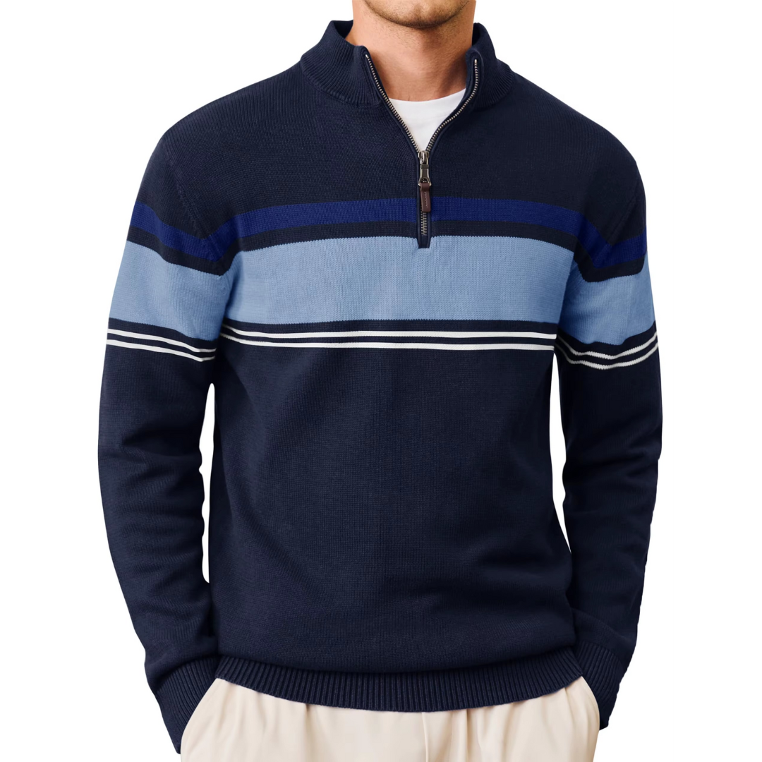 Regatta Stripe Quarter-Zip