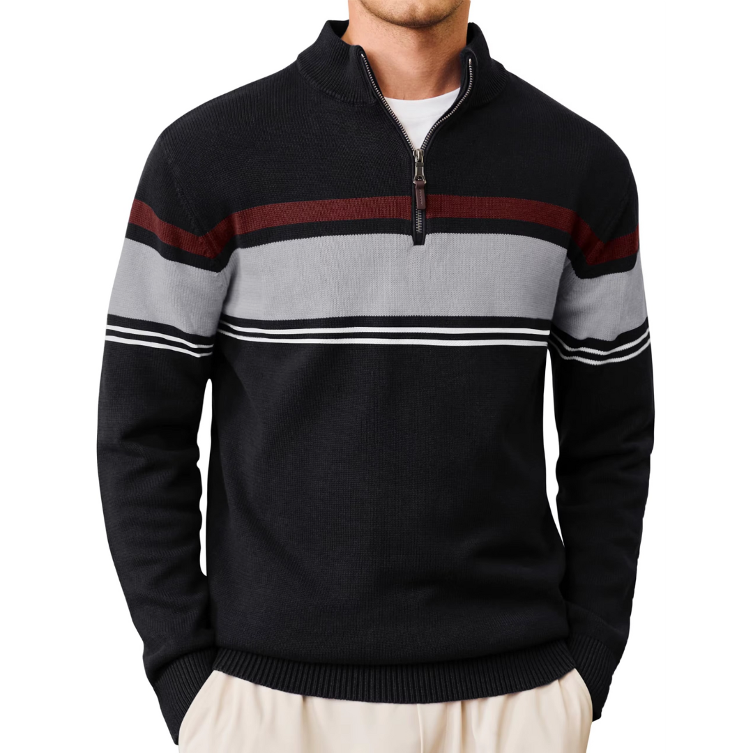 Regatta Stripe Quarter-Zip