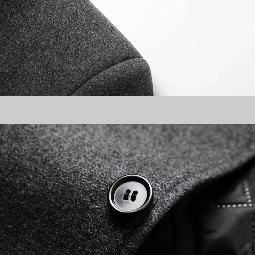 The Colton Band Collar Jacket