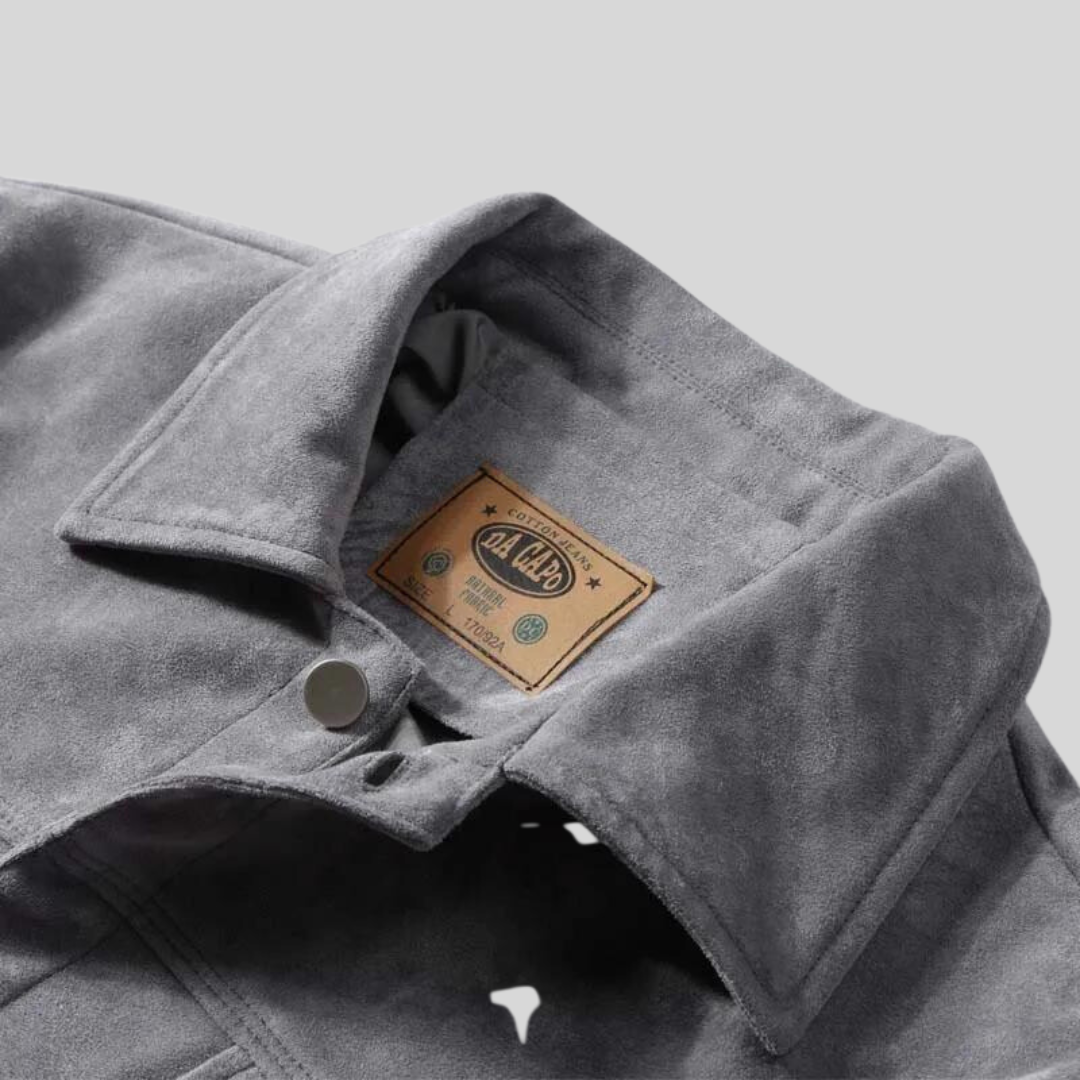 Vincent Suede Leather Jacket