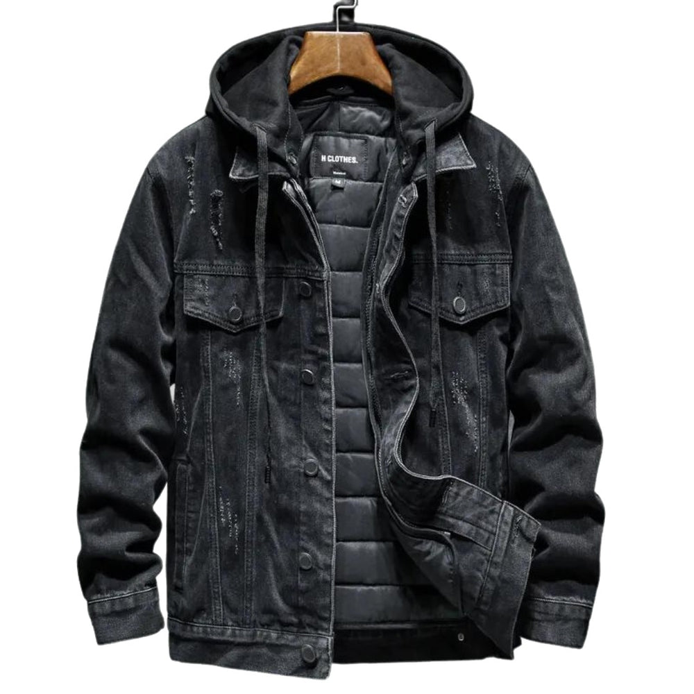 Carter Black Denim Jacket