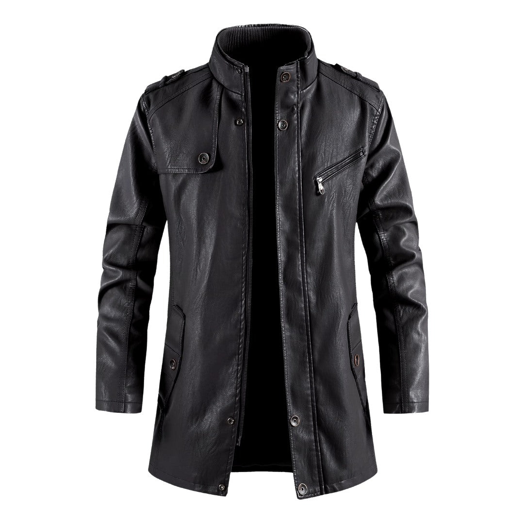 The Hendrix Leather Coat