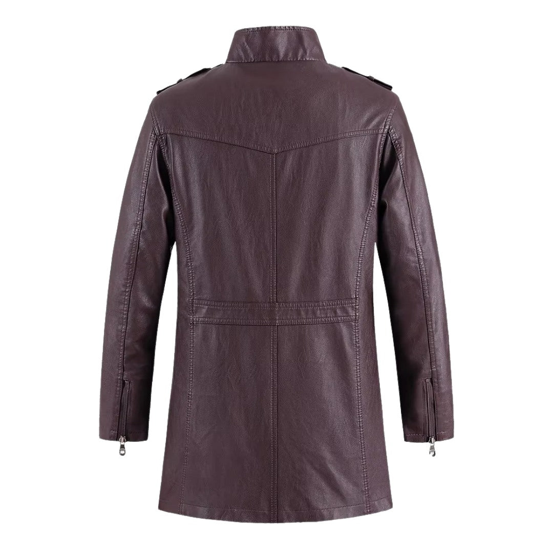 The Hendrix Leather Coat