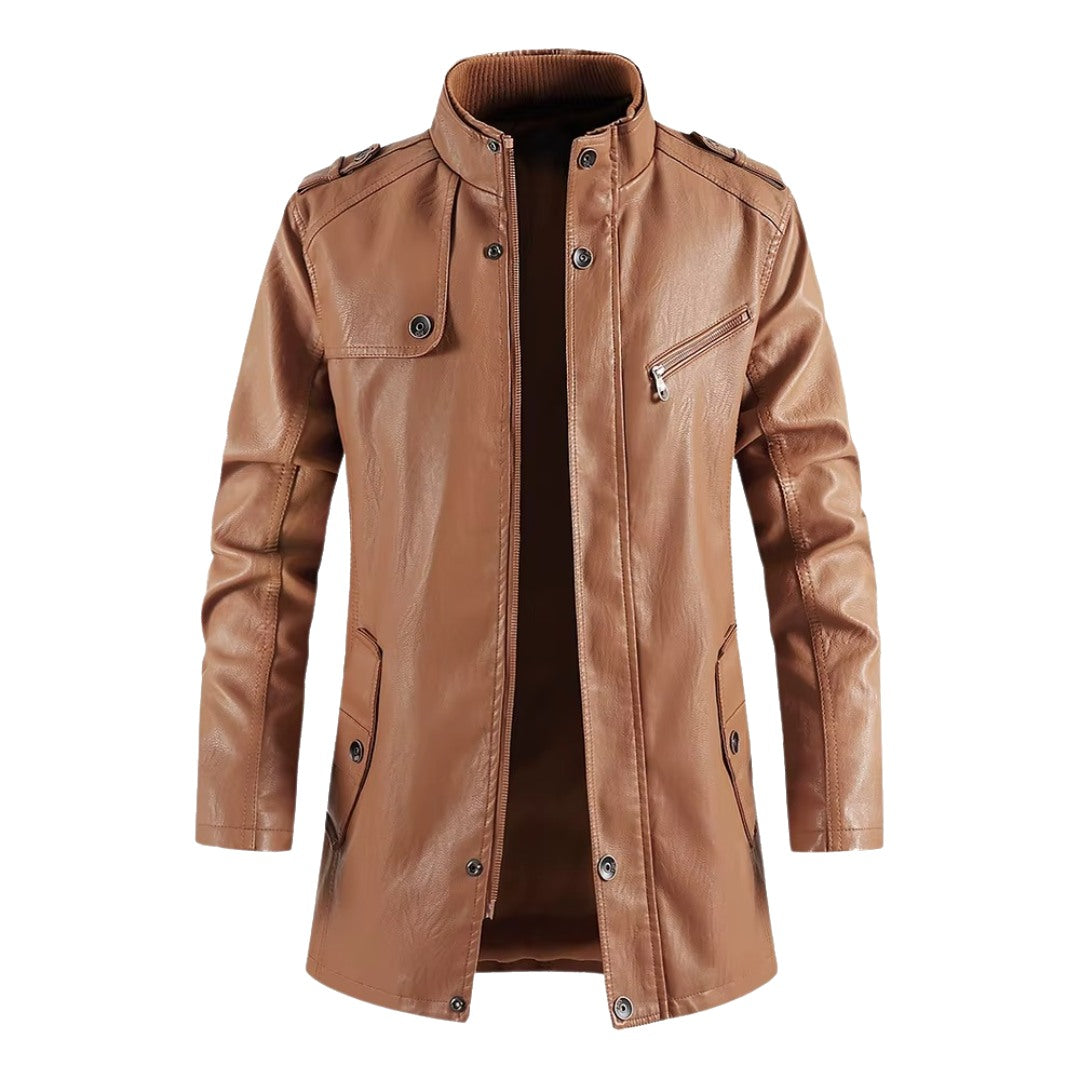 The Hendrix Leather Coat