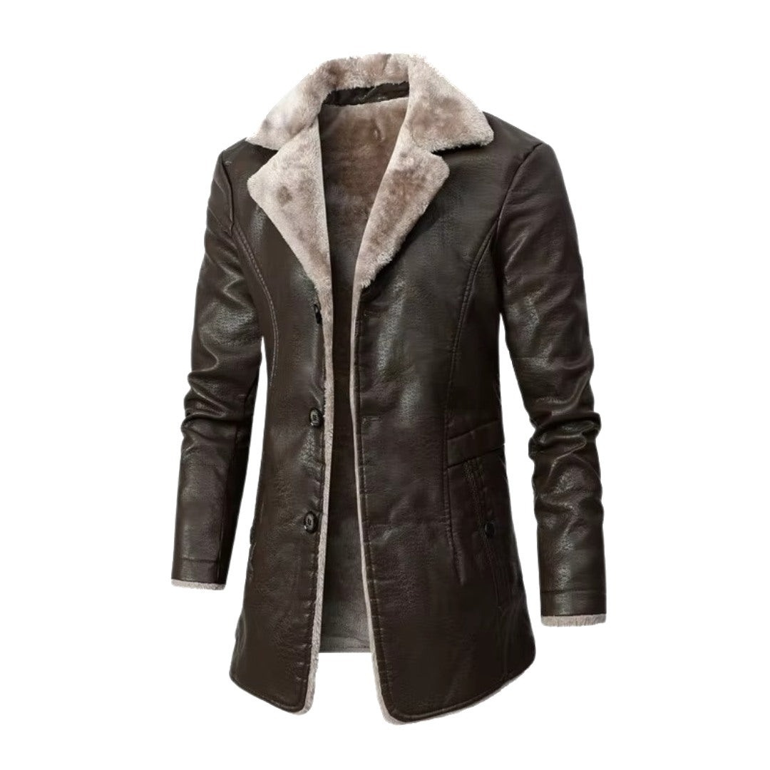 The Winston Leather Coat