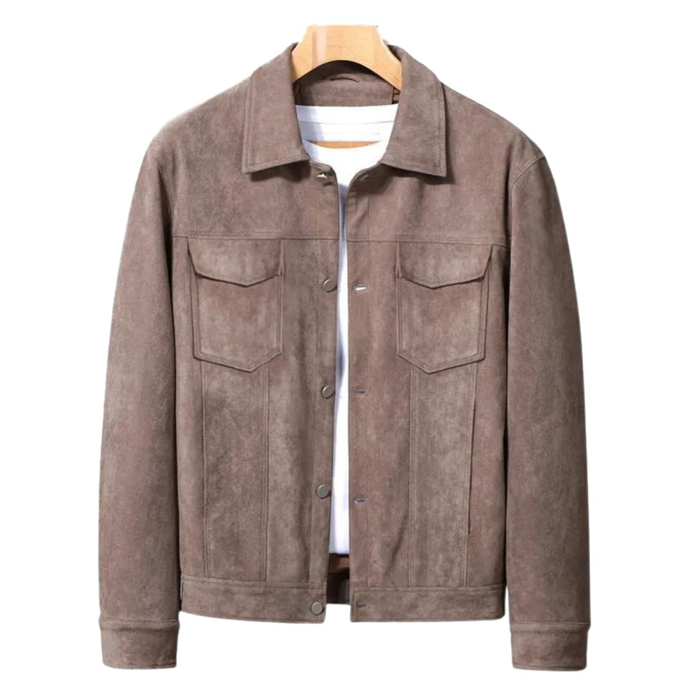 Vincent Suede Leather Jacket