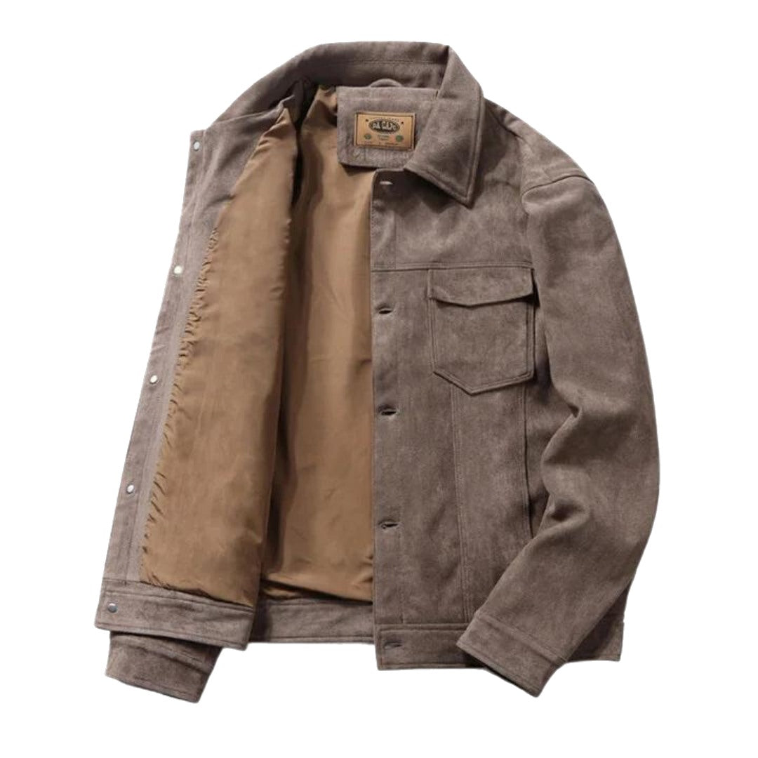 Vincent Suede Leather Jacket