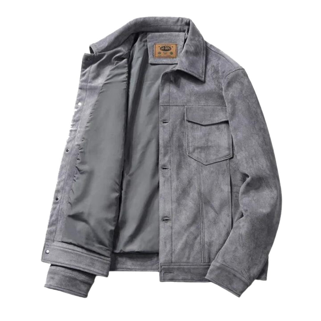 Vincent Suede Leather Jacket