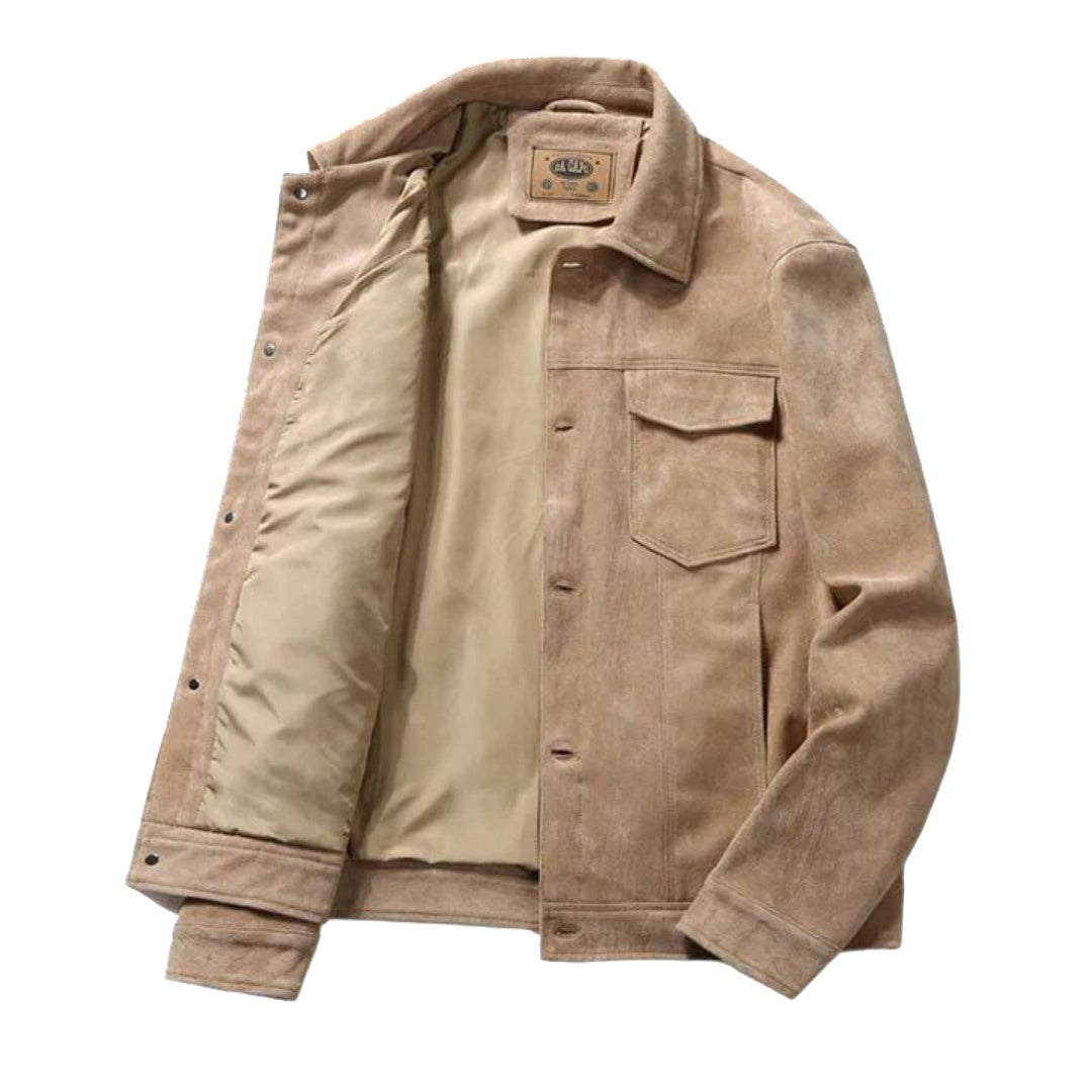 Vincent Suede Leather Jacket
