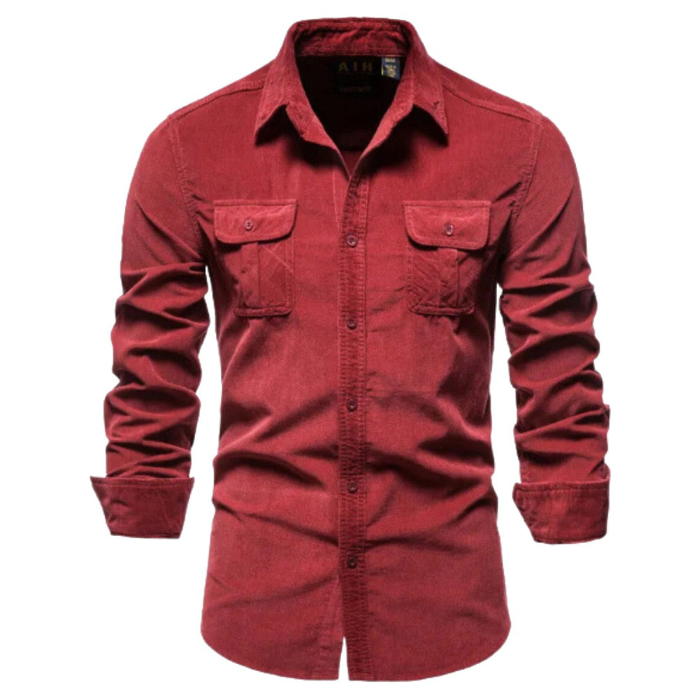 Wyatt Cotton Corduroy Shirt