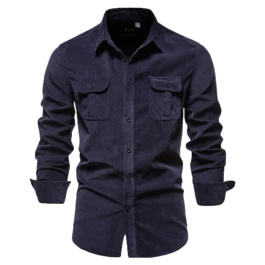 Wyatt Katoenen Corduroy Overhemd